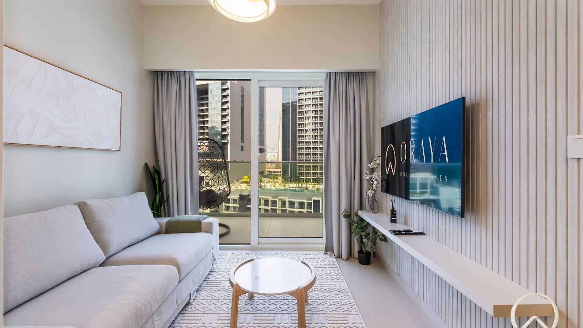 アパート Oraya - Canal-Side Comfort Close Burj Khalifa & Dubai Mall アラブ首長国連邦